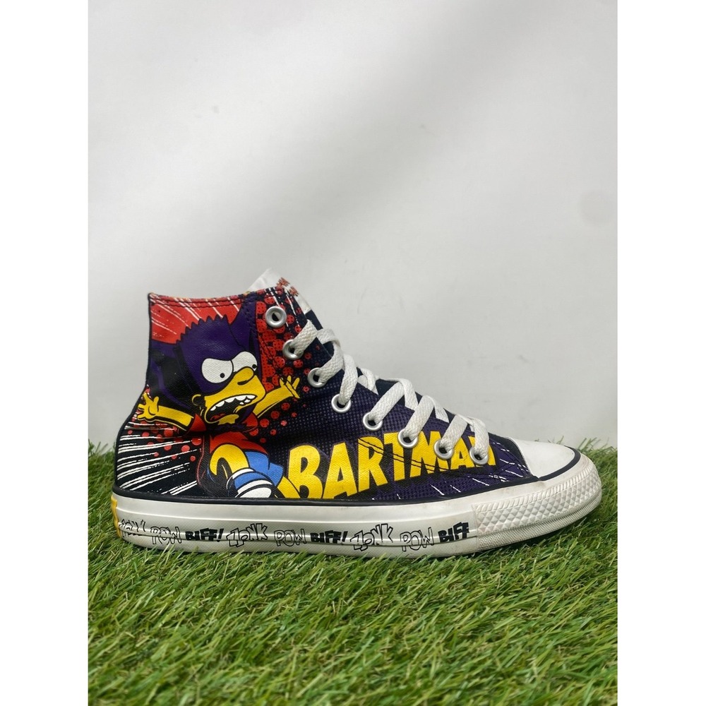 Converse Chuck Taylor Sz M 7/ W 9 All Star The Simpsons Bartman high top sneaker